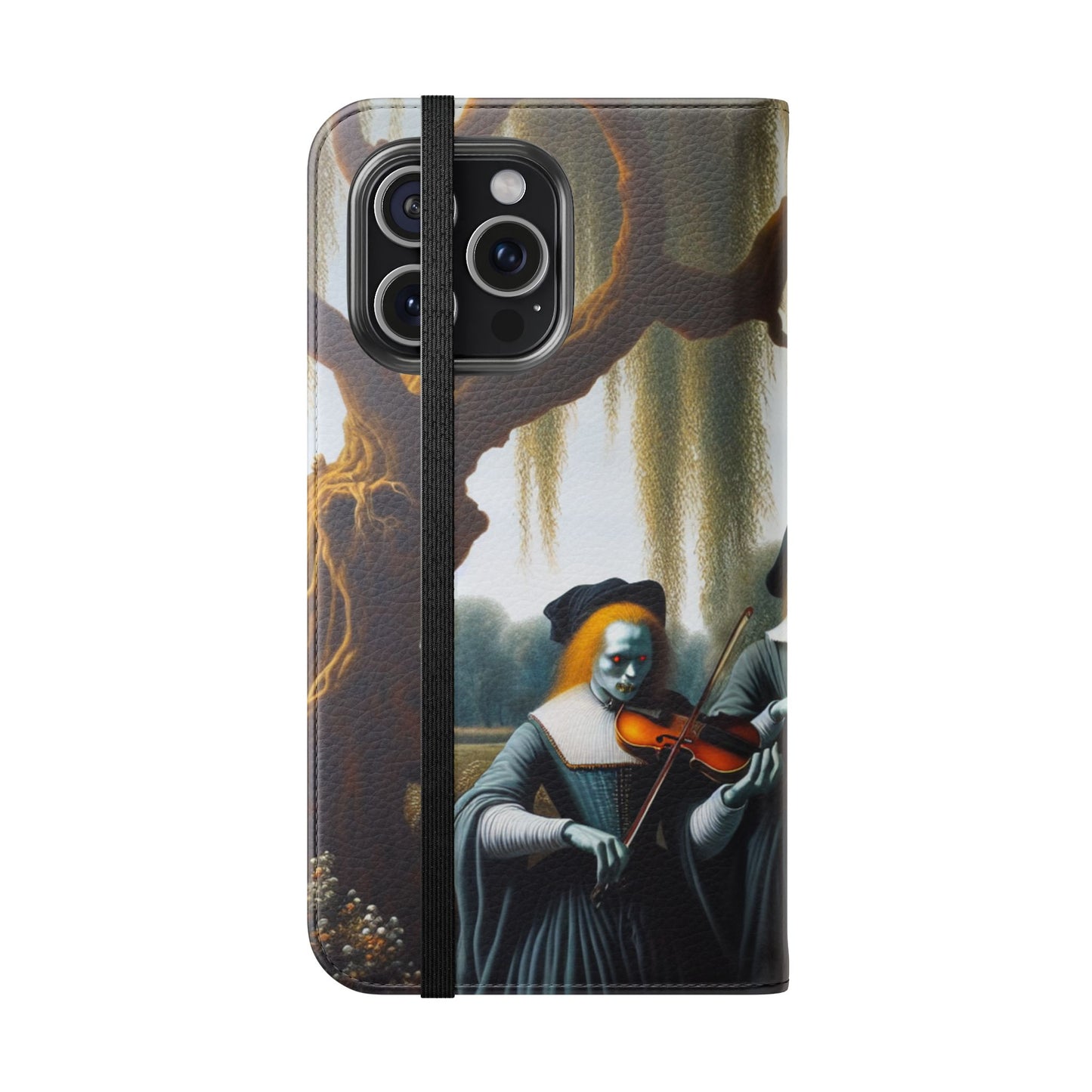 Vermeer's Vampire Violinists Flip Cases for iPhones