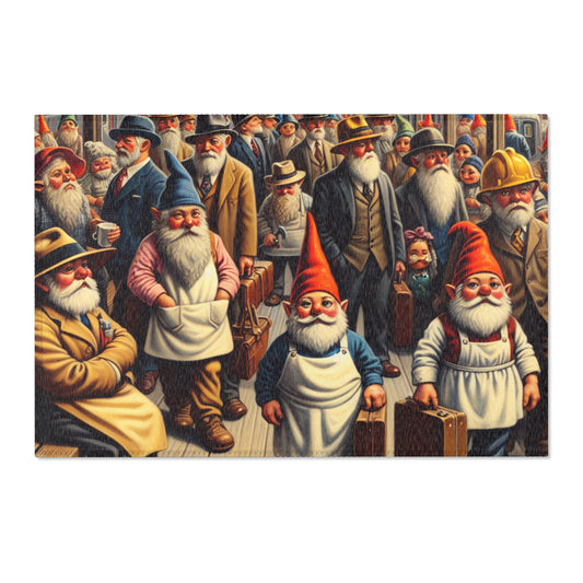 The Gnome-mute Home Area Rug - HORIZONTAL