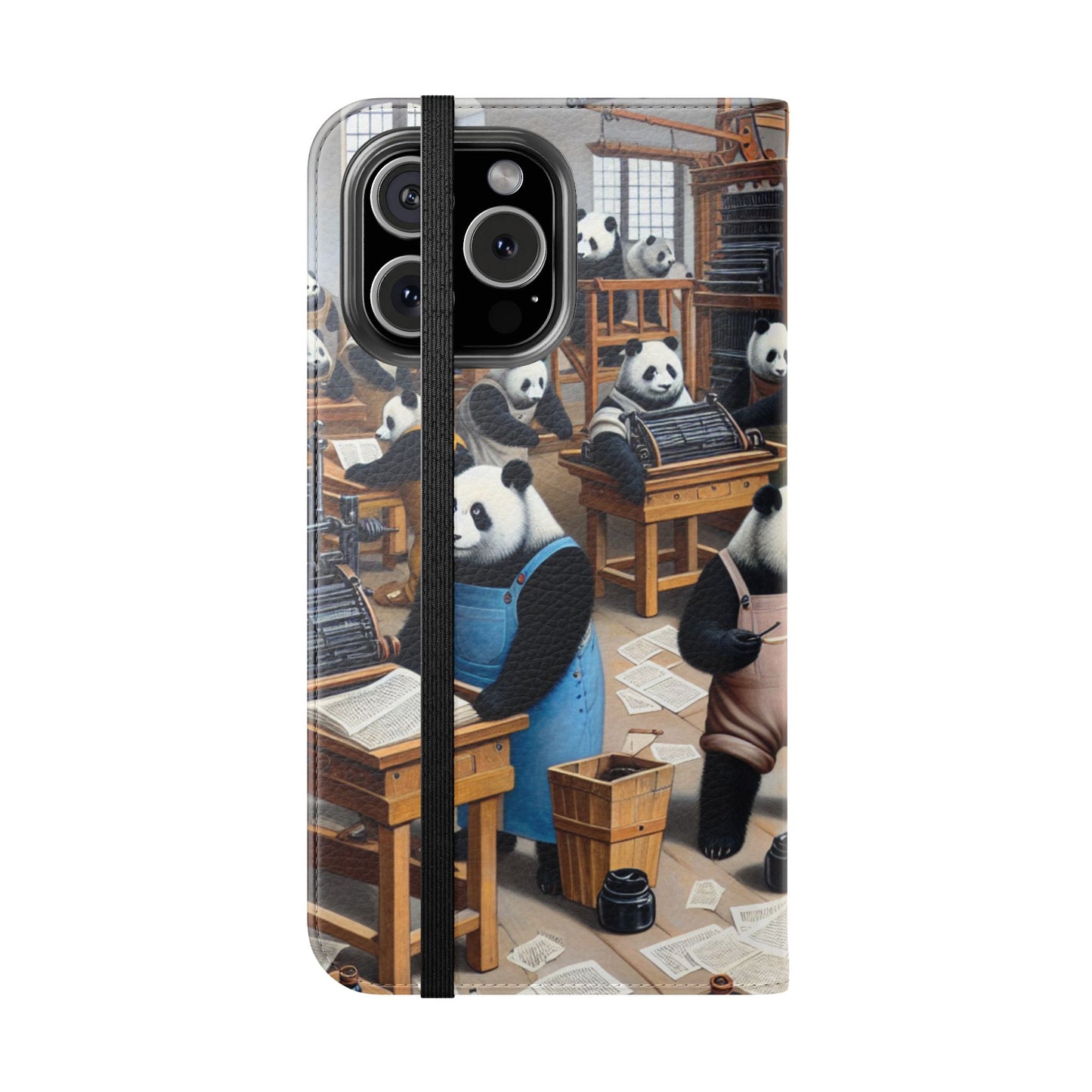 Printing Pandamonium Flip Case - iPhone/Galaxy