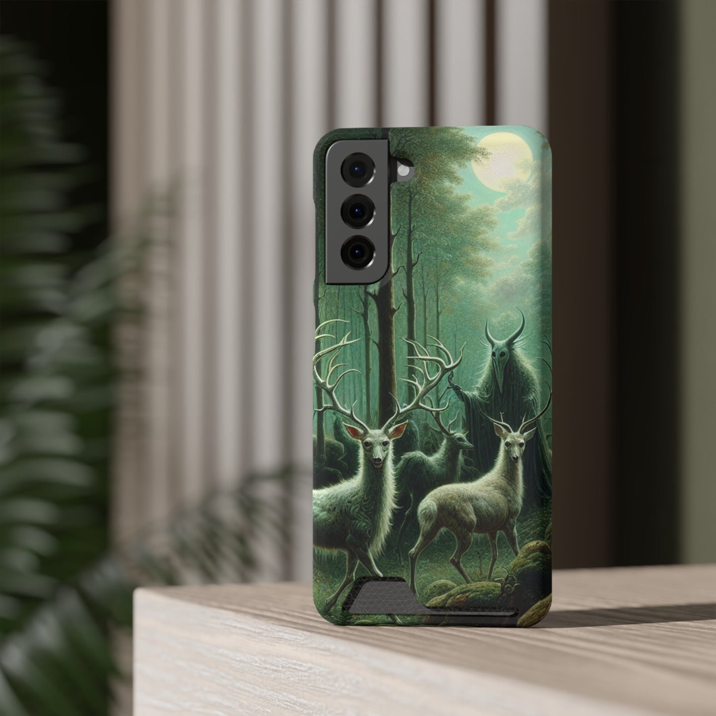 Wendigo Shepherd Phone Case with Card Holder - GALAXY