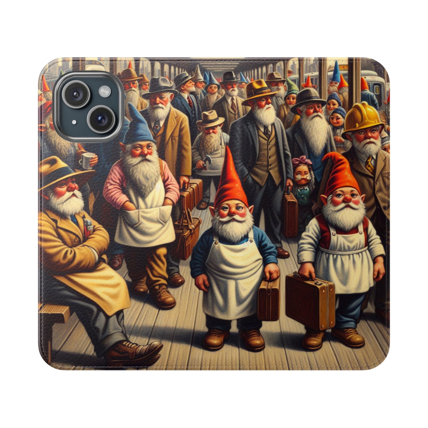 The Gnome-mute Home Flip Case - iPhone/Galaxy