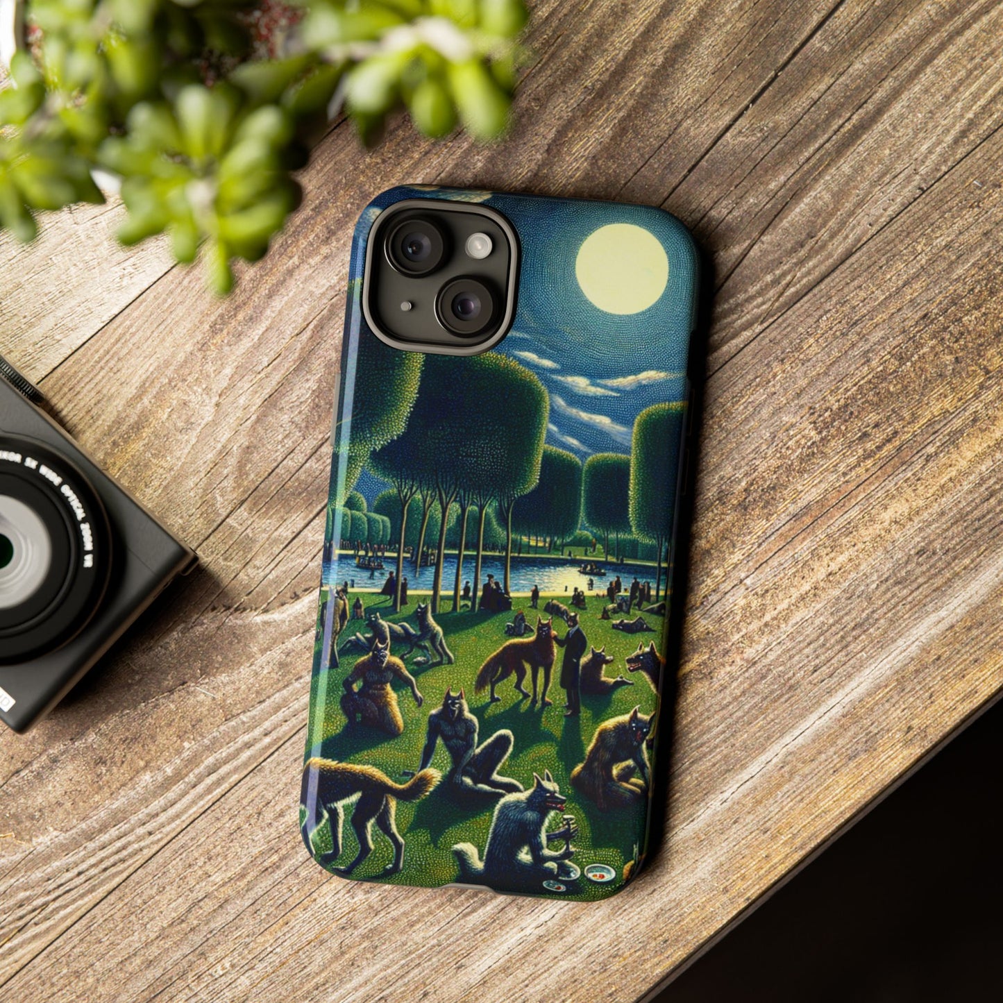 Werewolves at the Waterfront Phone Case - IPHONE