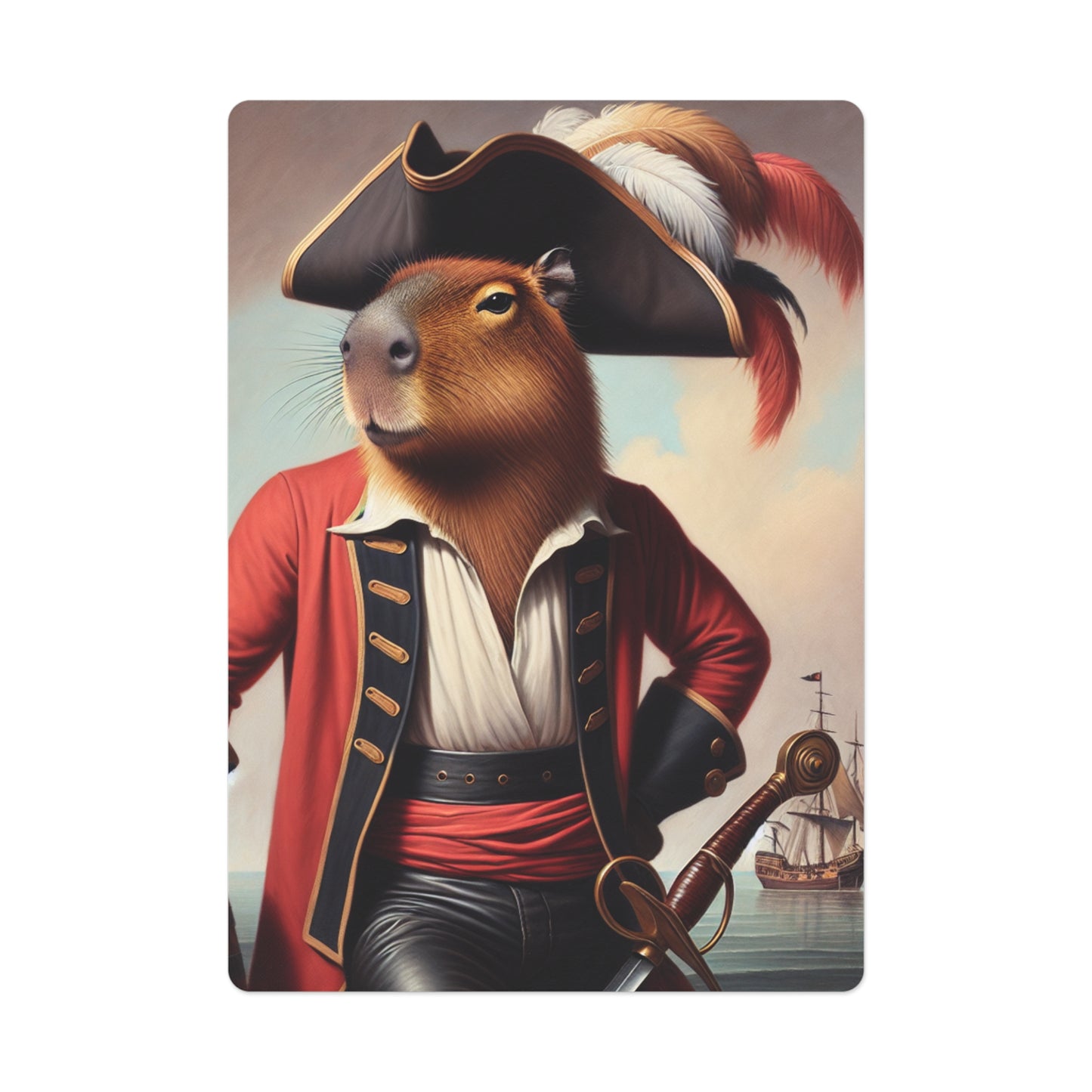 Captain Capybara Poker/Playing Cards