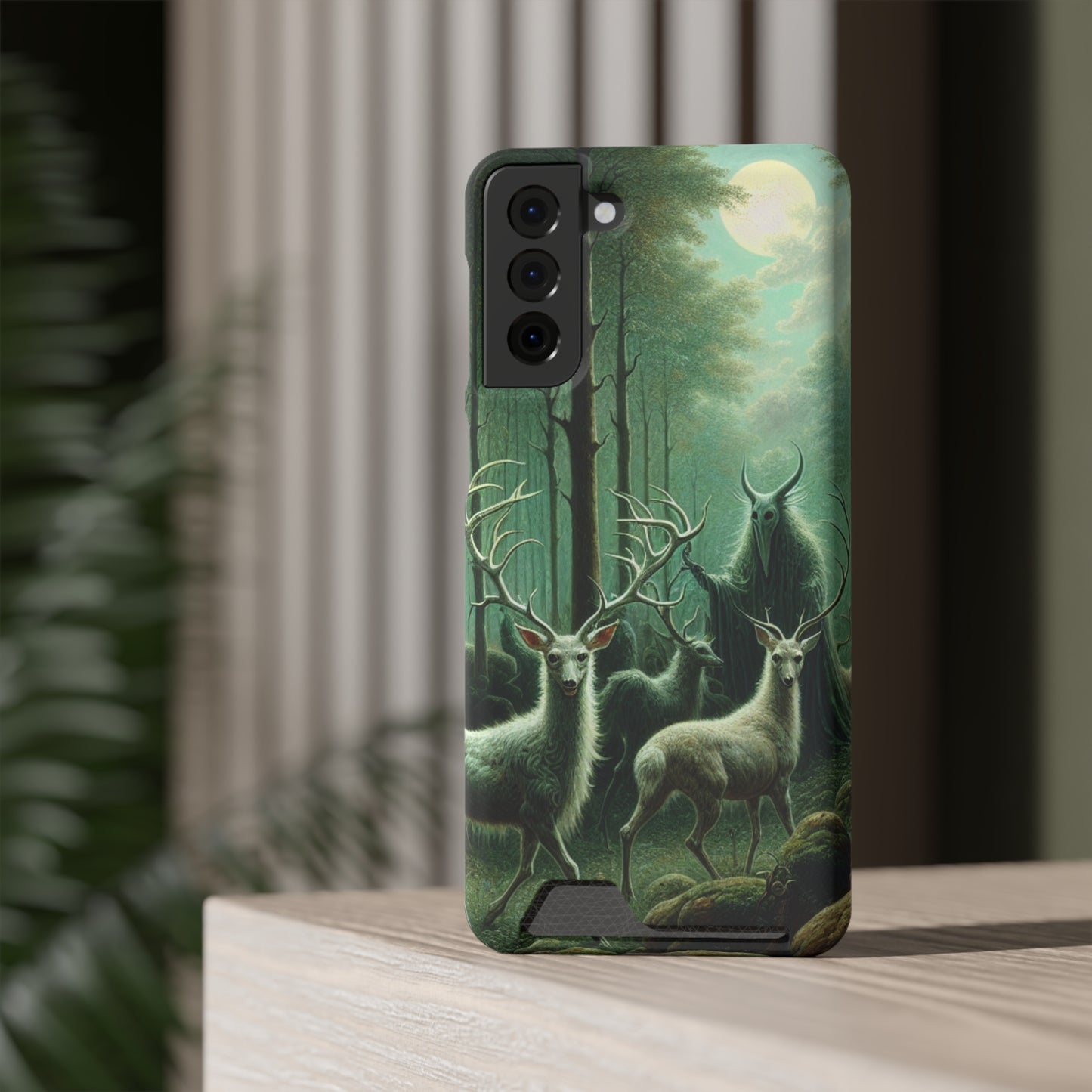 Wendigo Shepherd Phone Case with Card Holder - GALAXY