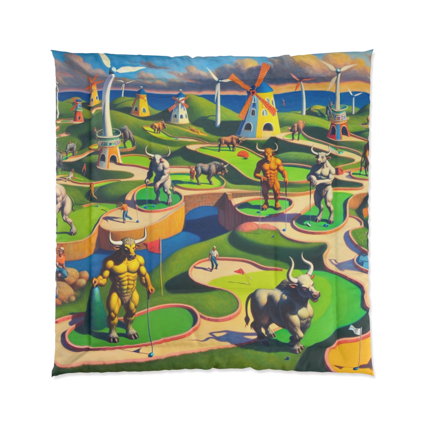 Mini-taur Golf Comforter