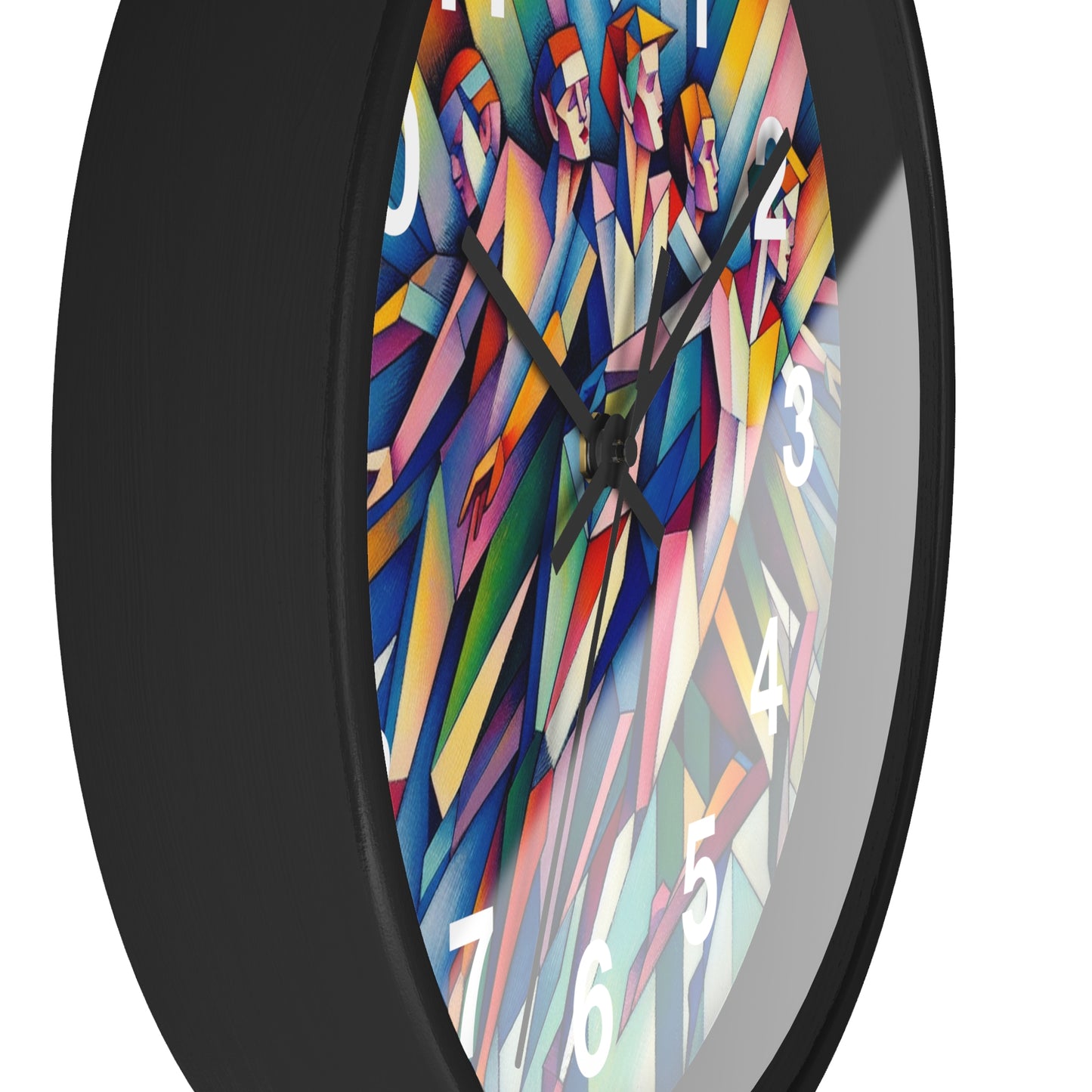 Picasso's Pixies Wall Clock