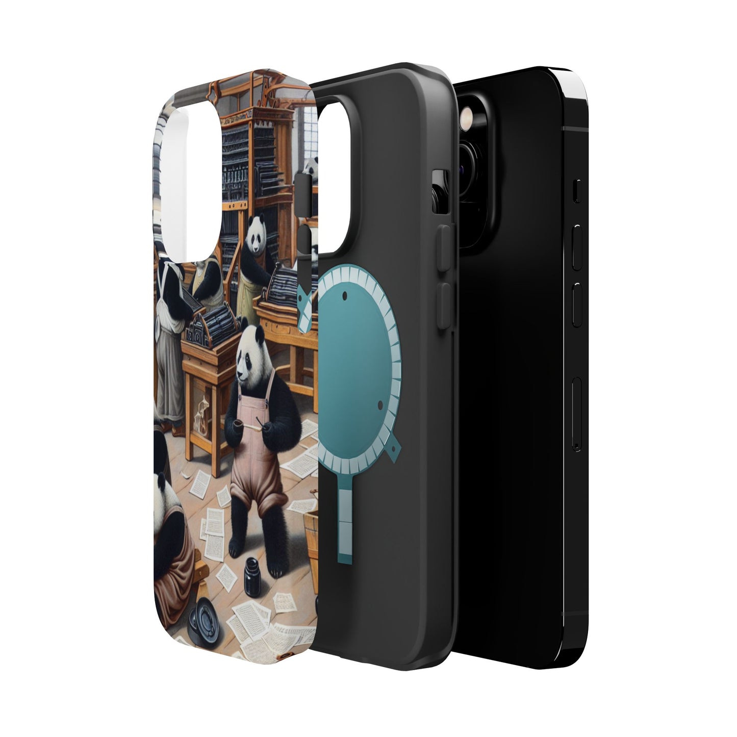 Printing Pandamonium Magnetic iPhone Case