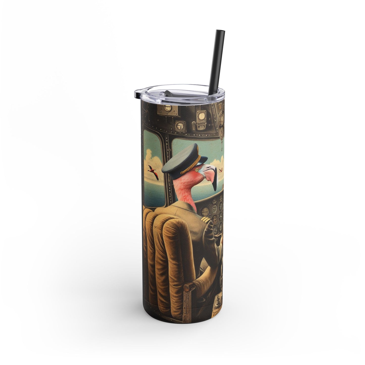 Flamingo Flight Deck Tumbler