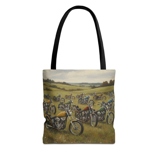 Wild Motorcycles Tote Bag