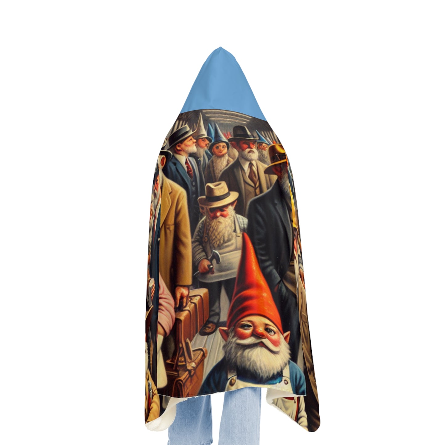 The Gnome-mute Home Snuggle Blanket