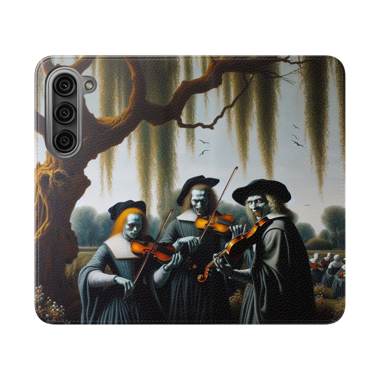 Vermeer's Vampire Violinists Flip Cases for iPhones
