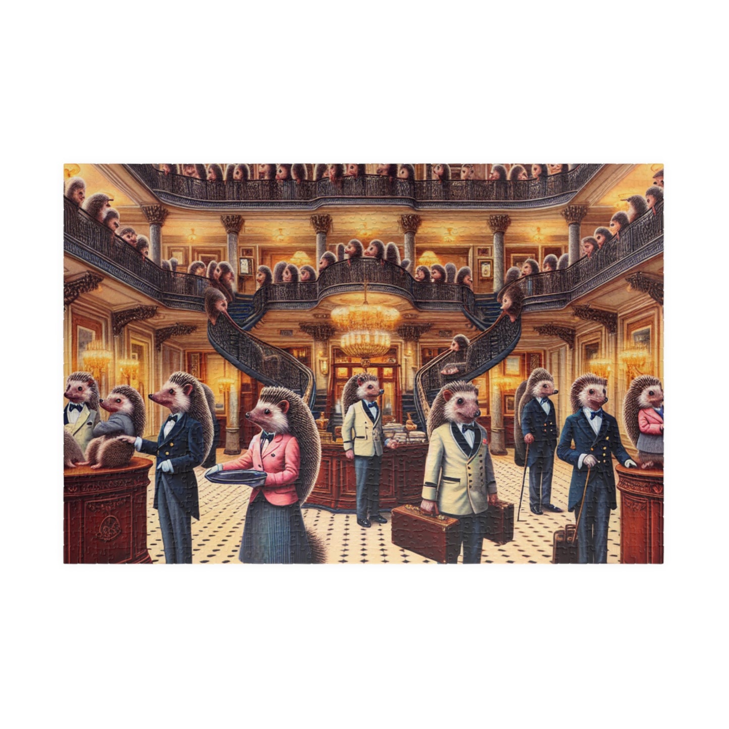 Hedgehog Hotel Puzzle (110, 252, 520, 1014-piece)