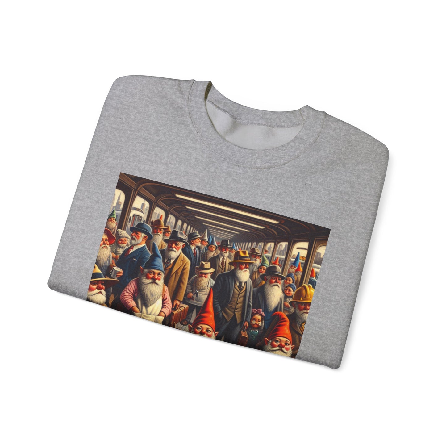 The Gnome-mute Home Crewneck Sweatshirt