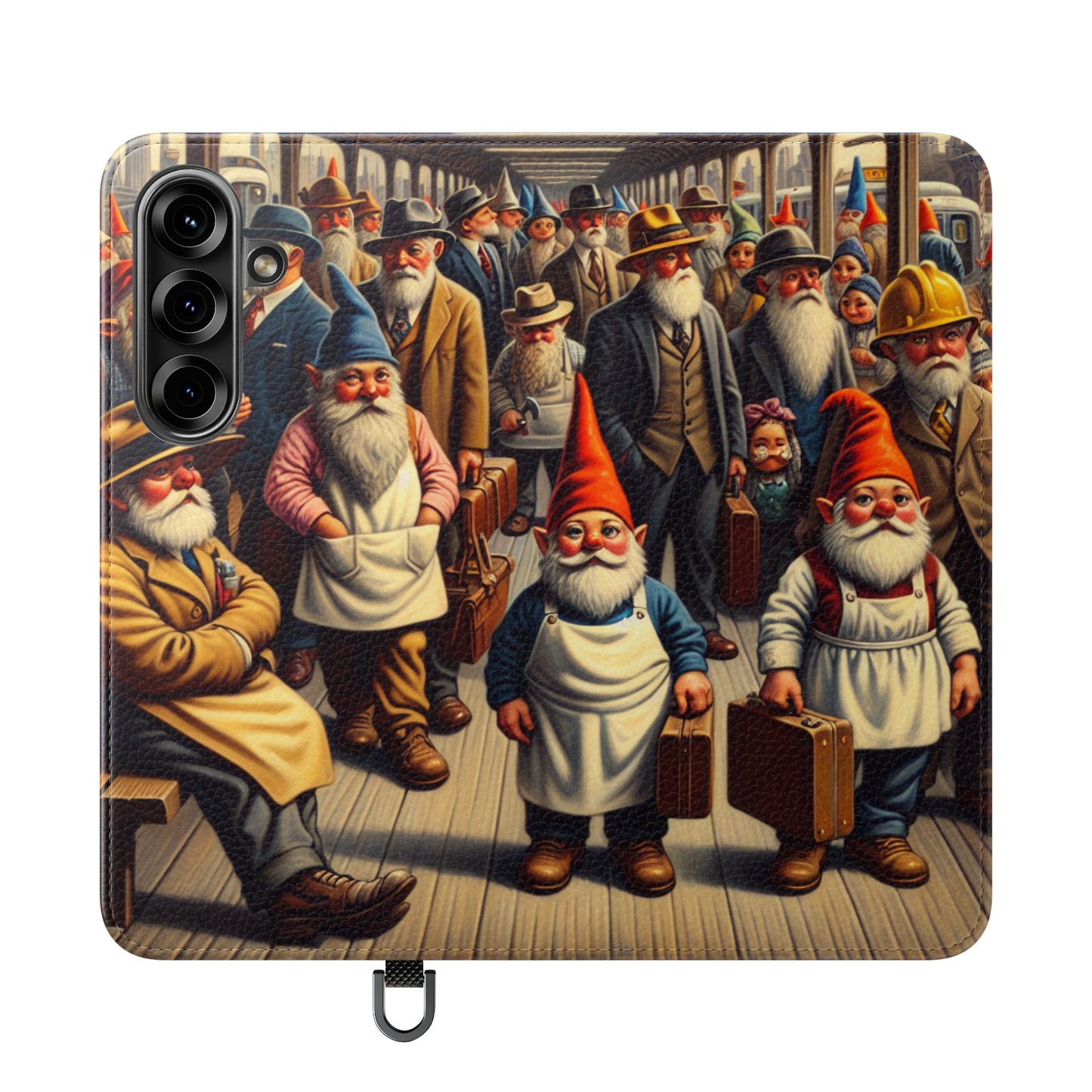 The Gnome-mute Home Flip Case - iPhone/Galaxy