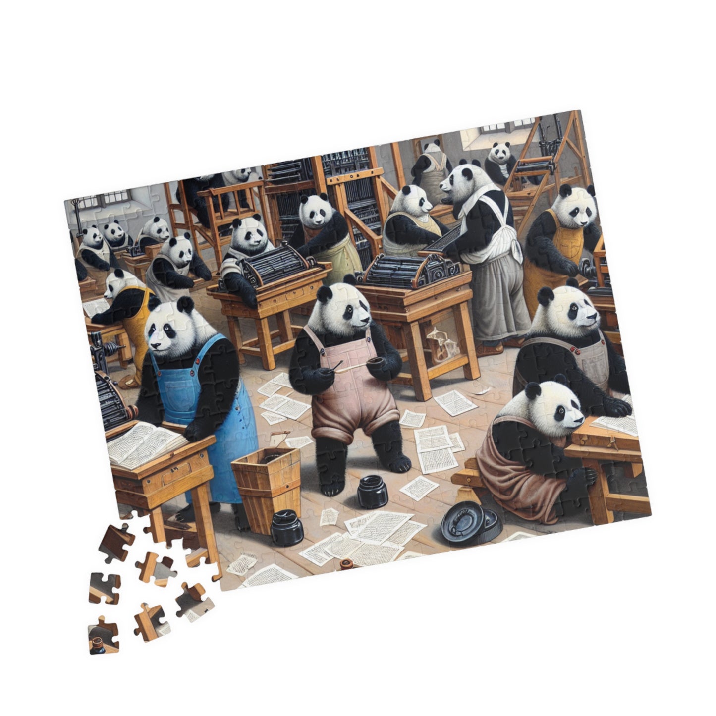 Printing Pandamonium Puzzle (110, 252, 520, 1014-piece)