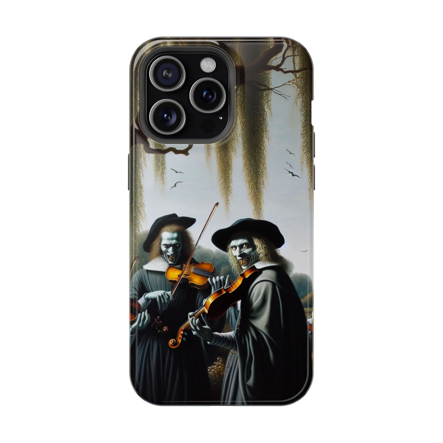 Vermeer's Vampire Violinists Magnetic iPhone Case