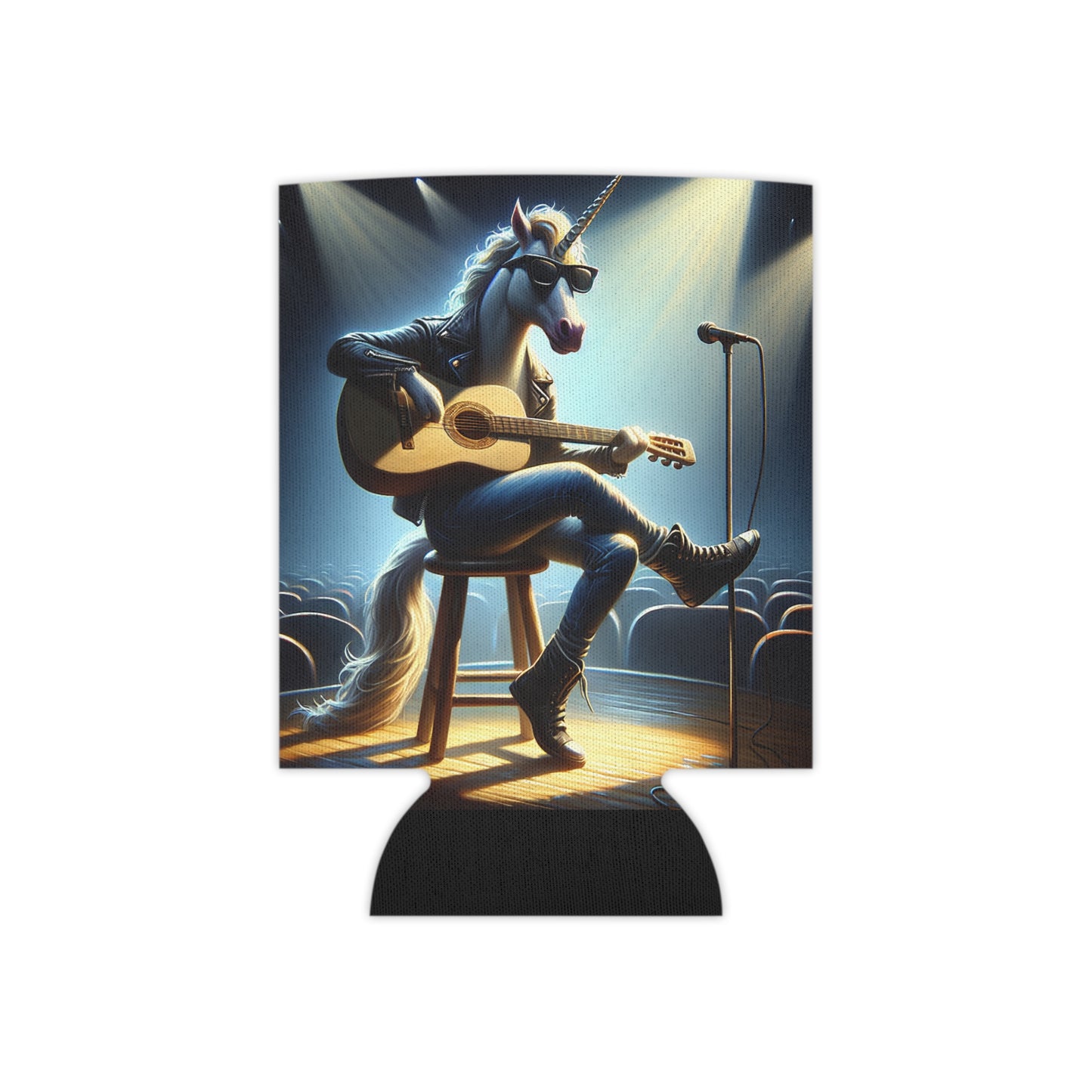 Unicorn Unplugged Can Cooler