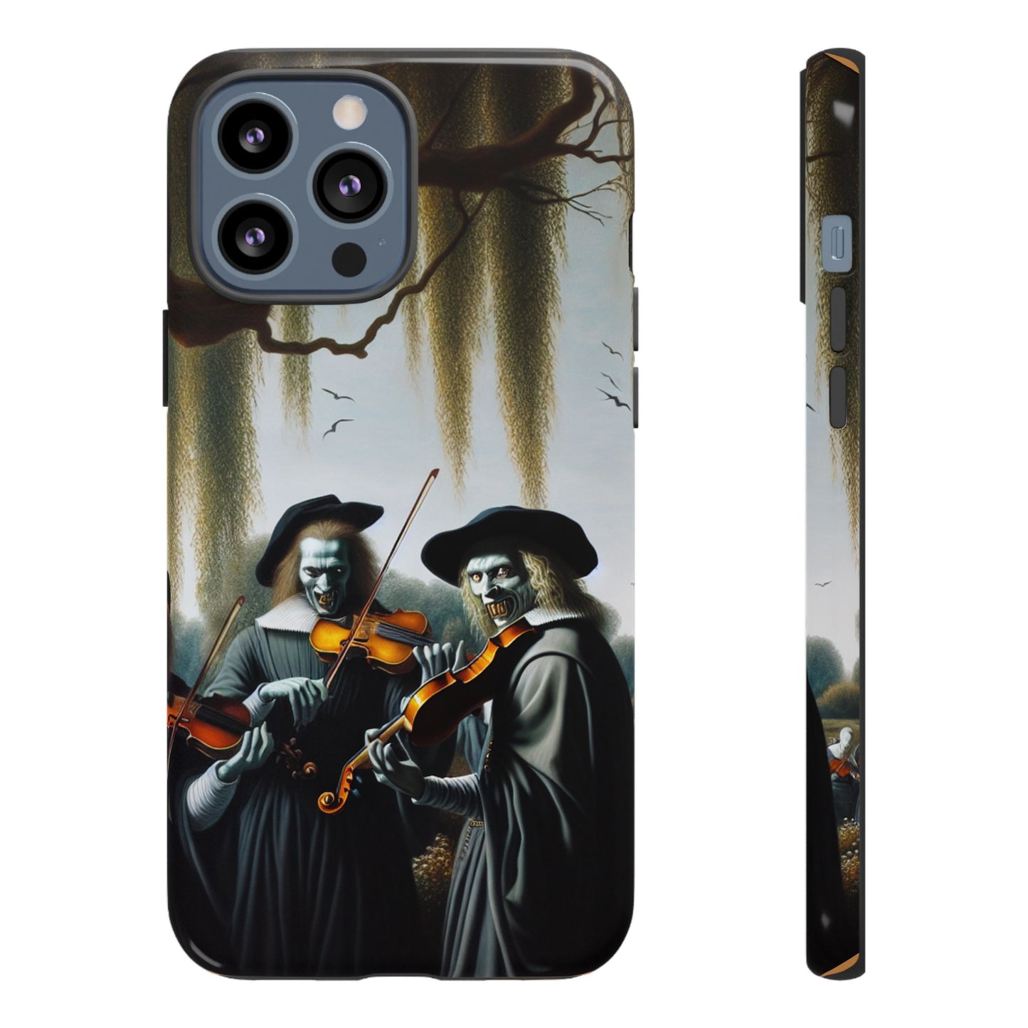 Vermeer's Vampire Violinists Phone Case - IPHONE