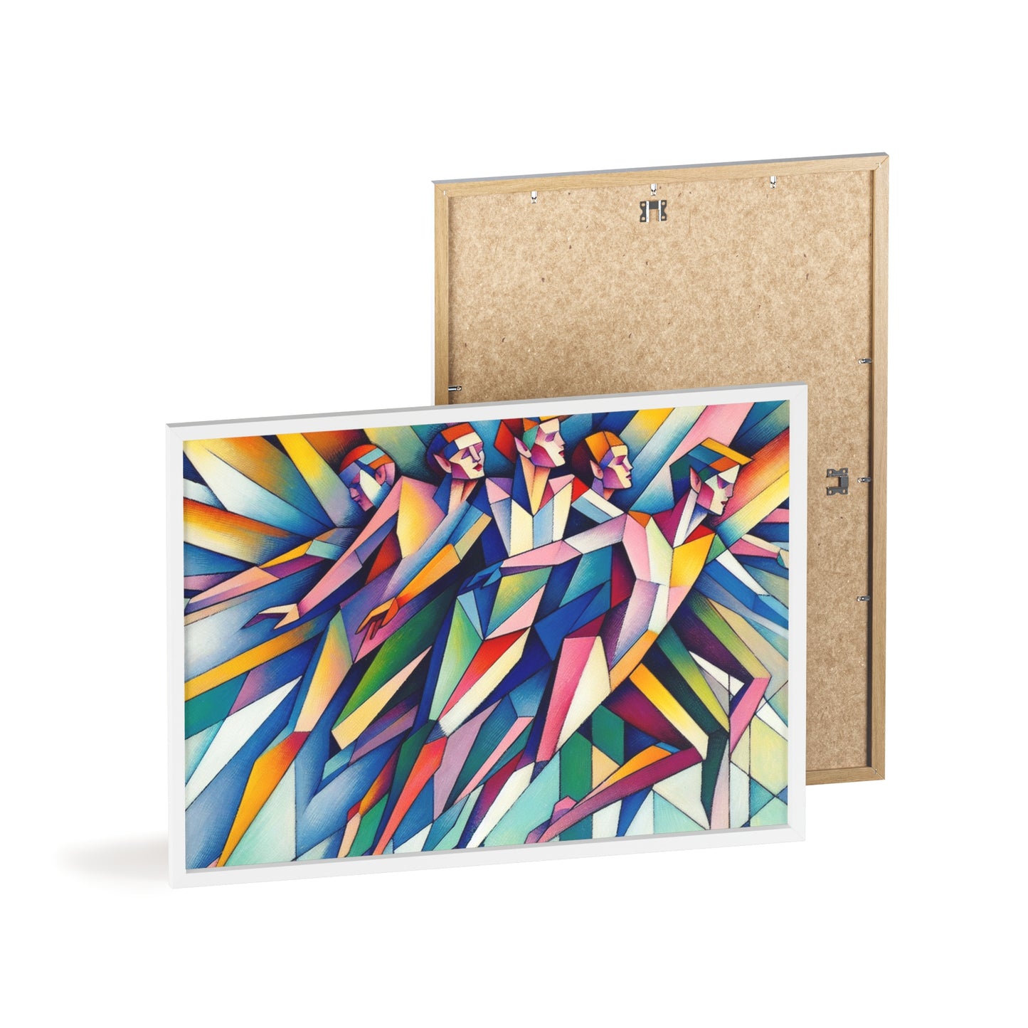 Framed Picasso's Pixies Poster