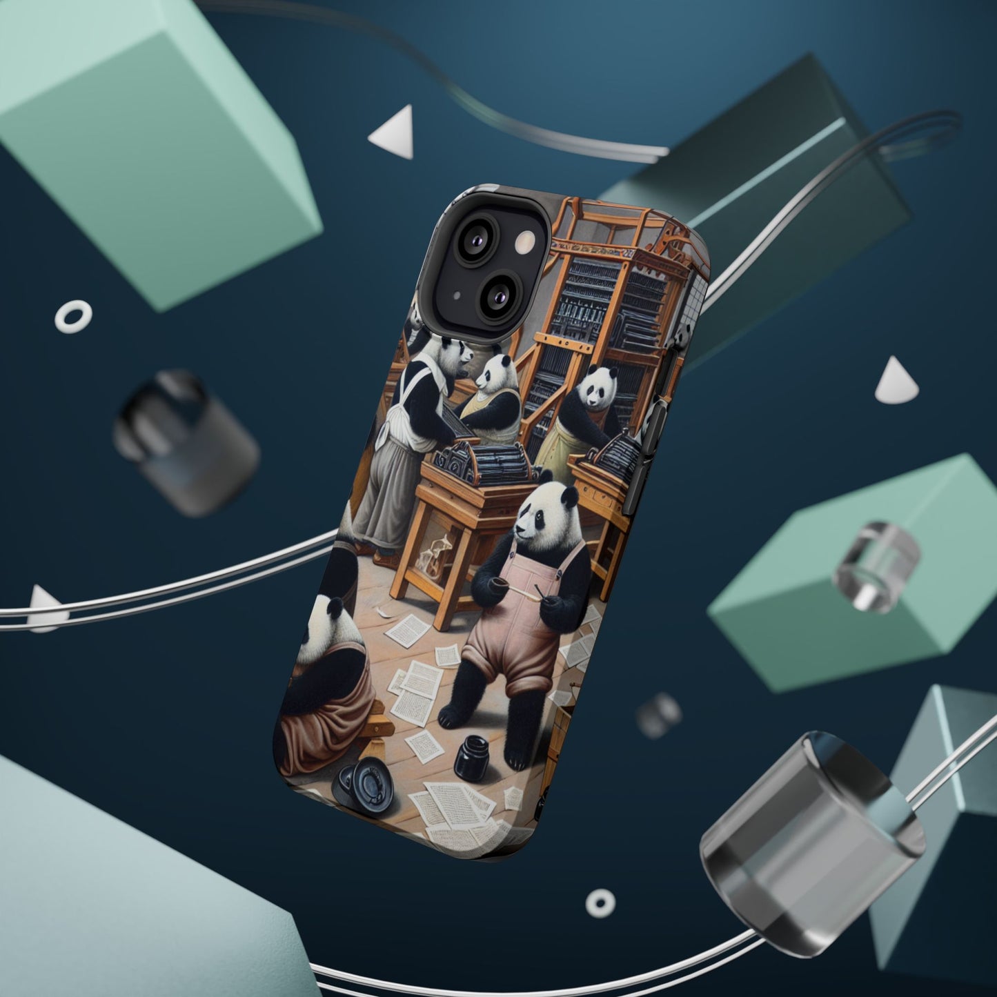 Printing Pandamonium Magnetic iPhone Case