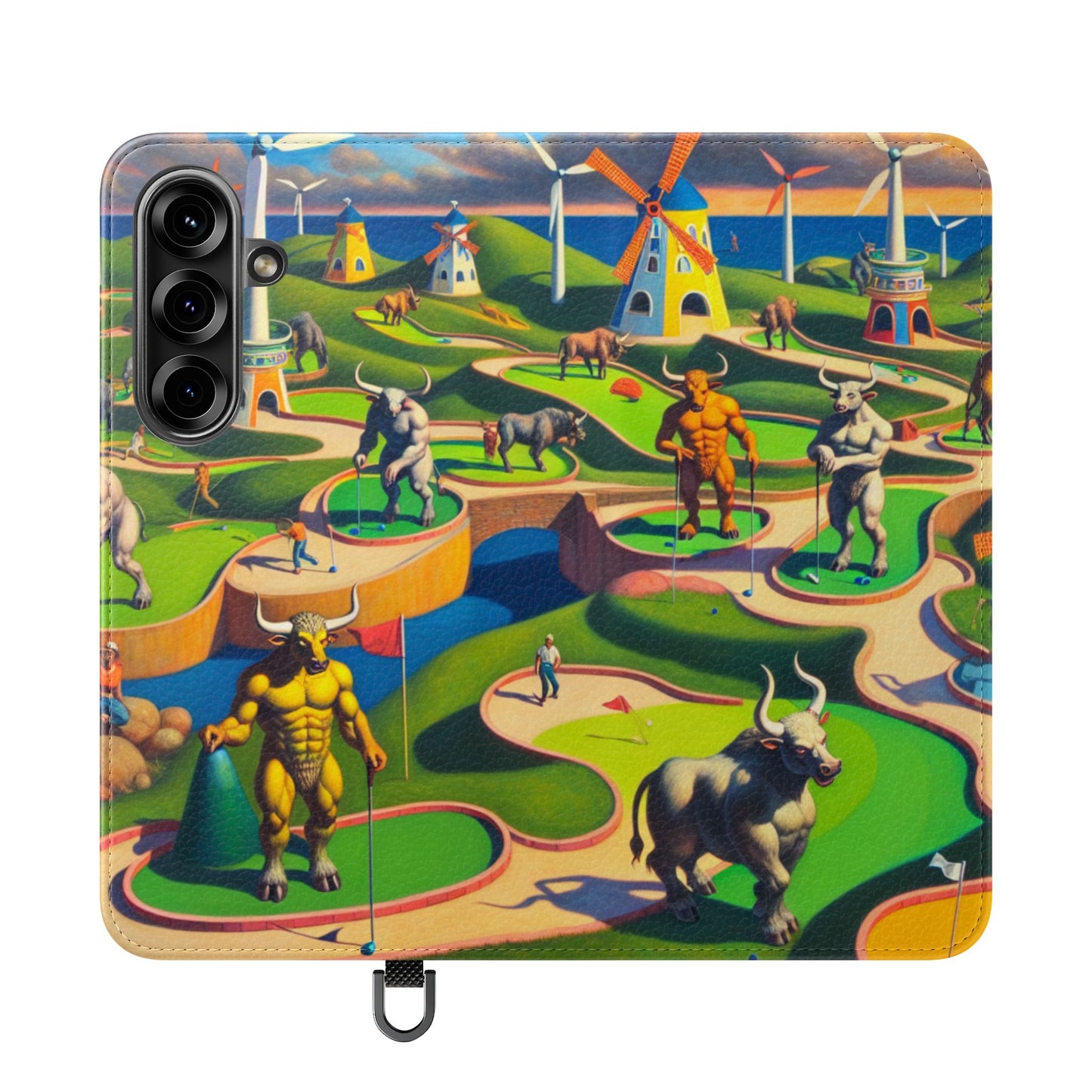 Mini-taur Golf Flip Case - iPhone/Galaxy
