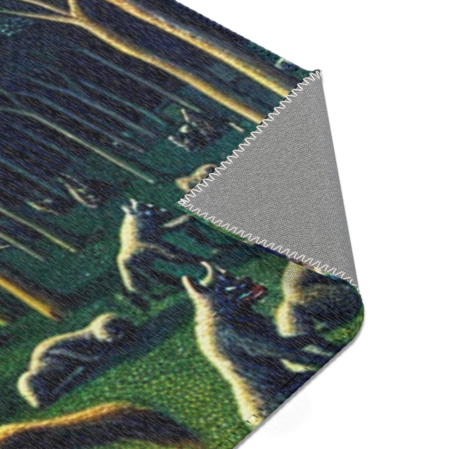 Werewolves at the Waterfront Area Rug - HORIZONTAL