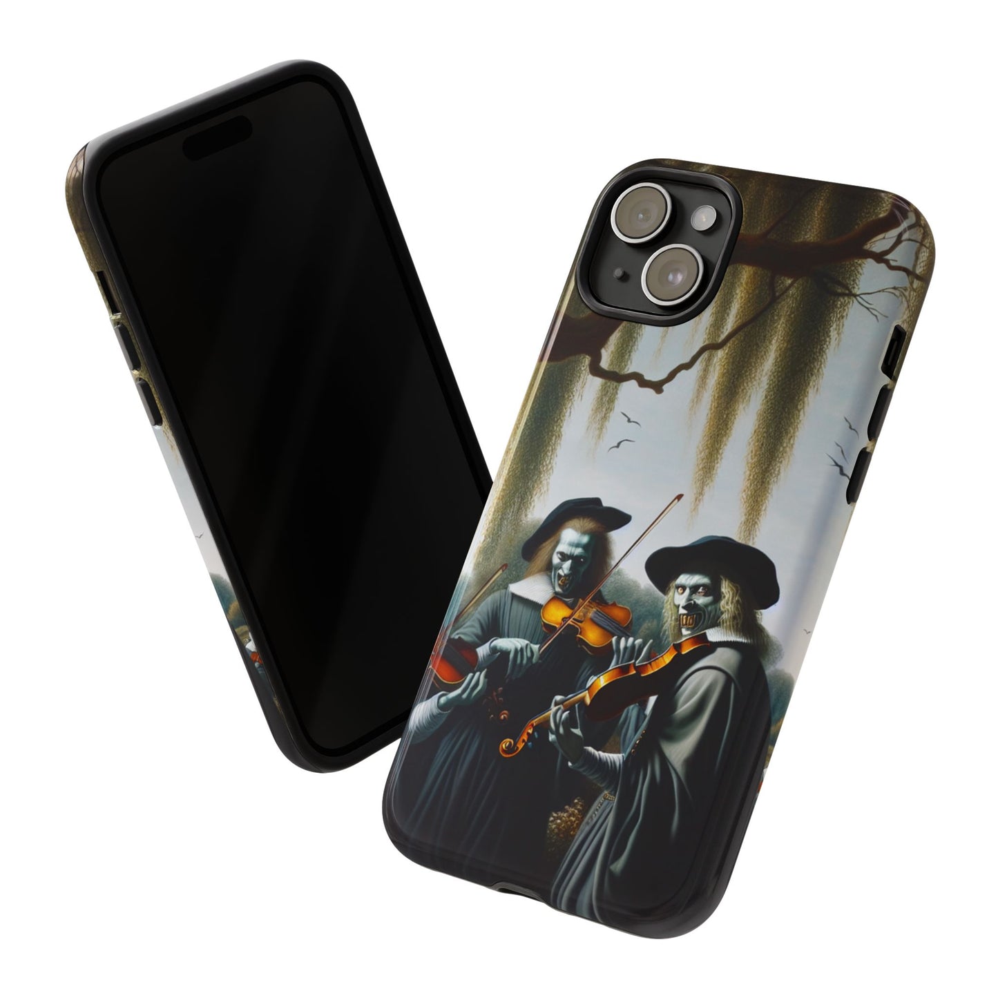 Vermeer's Vampire Violinists Phone Case - IPHONE