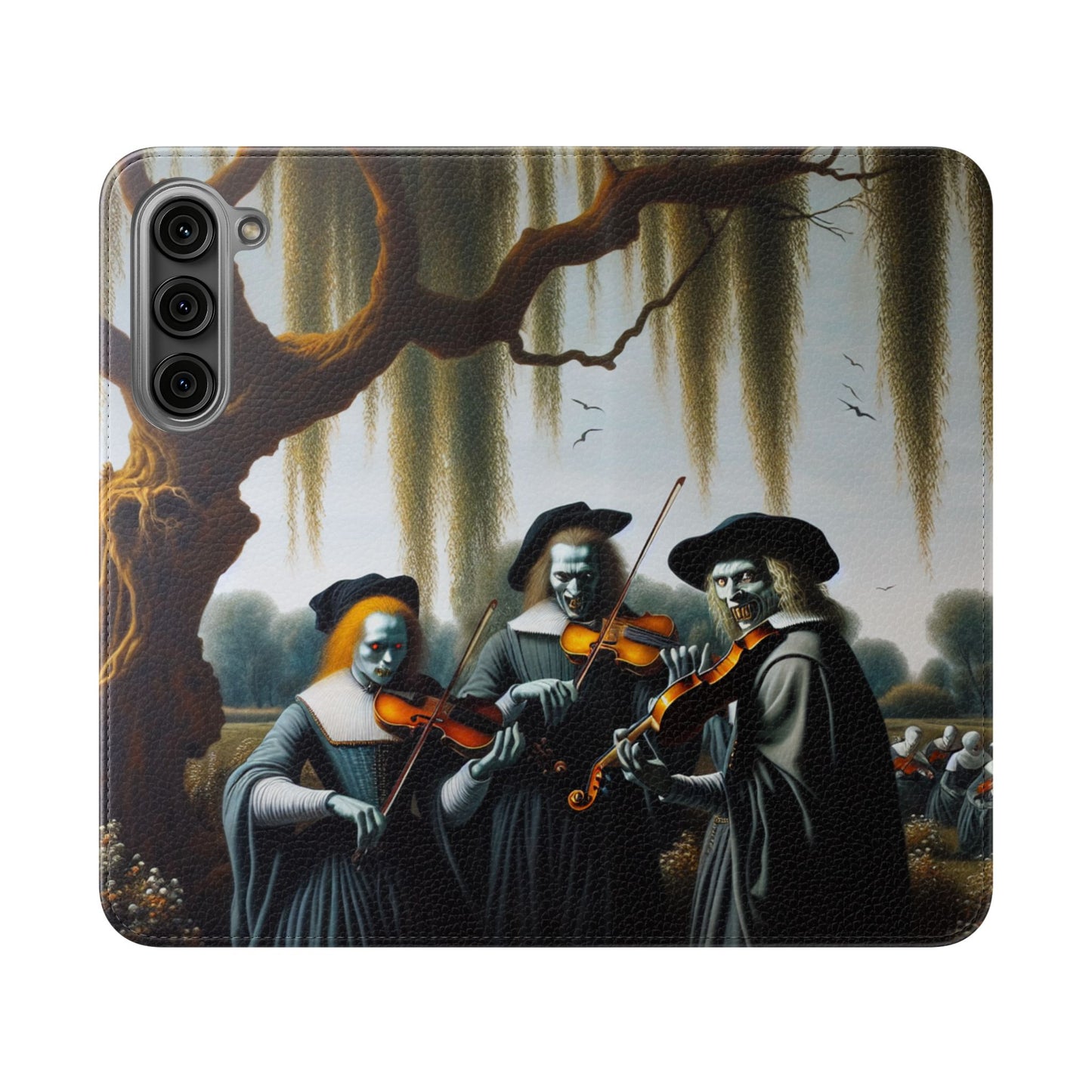 Vermeer's Vampire Violinists Flip Cases for iPhones