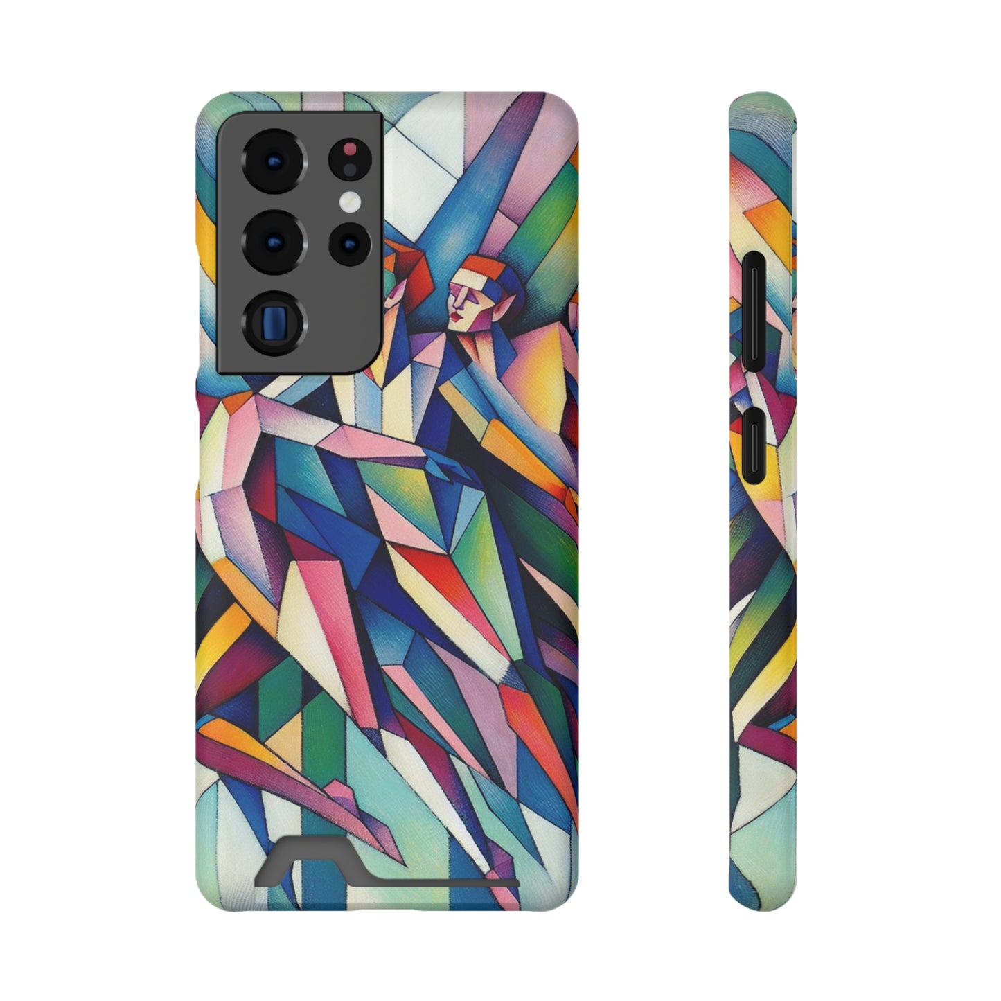 Picasso's Pixies Phone Case with Card Holder - GALAXY