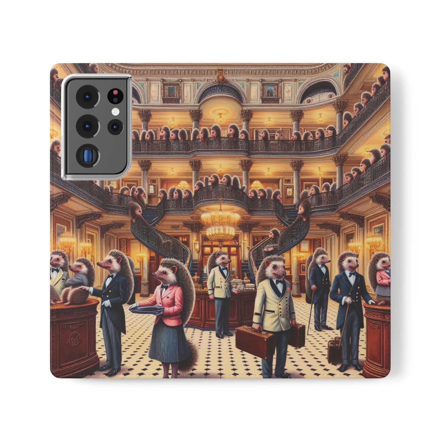 Hedgehog Hotel Flip Case - iPhone/Galaxy
