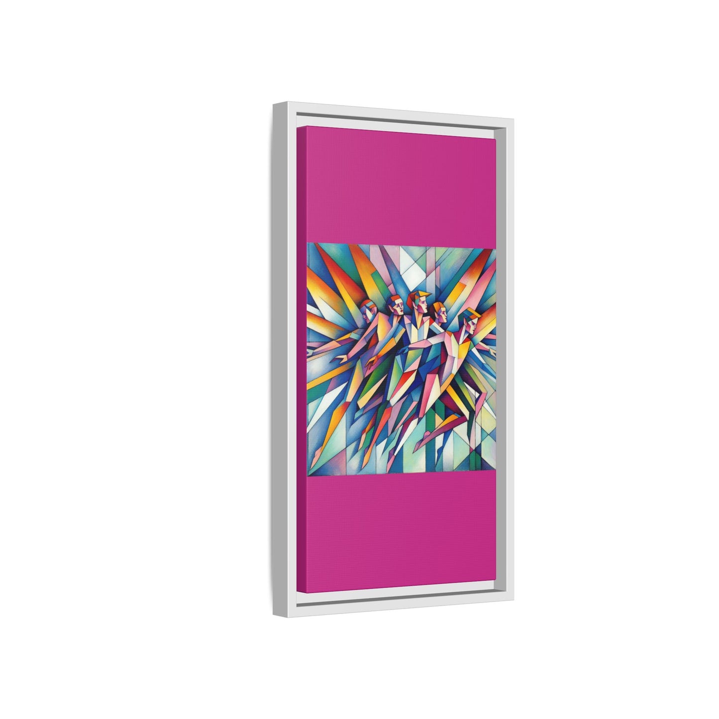 Picasso's Pixies Canvas, Framed (Multi-color)