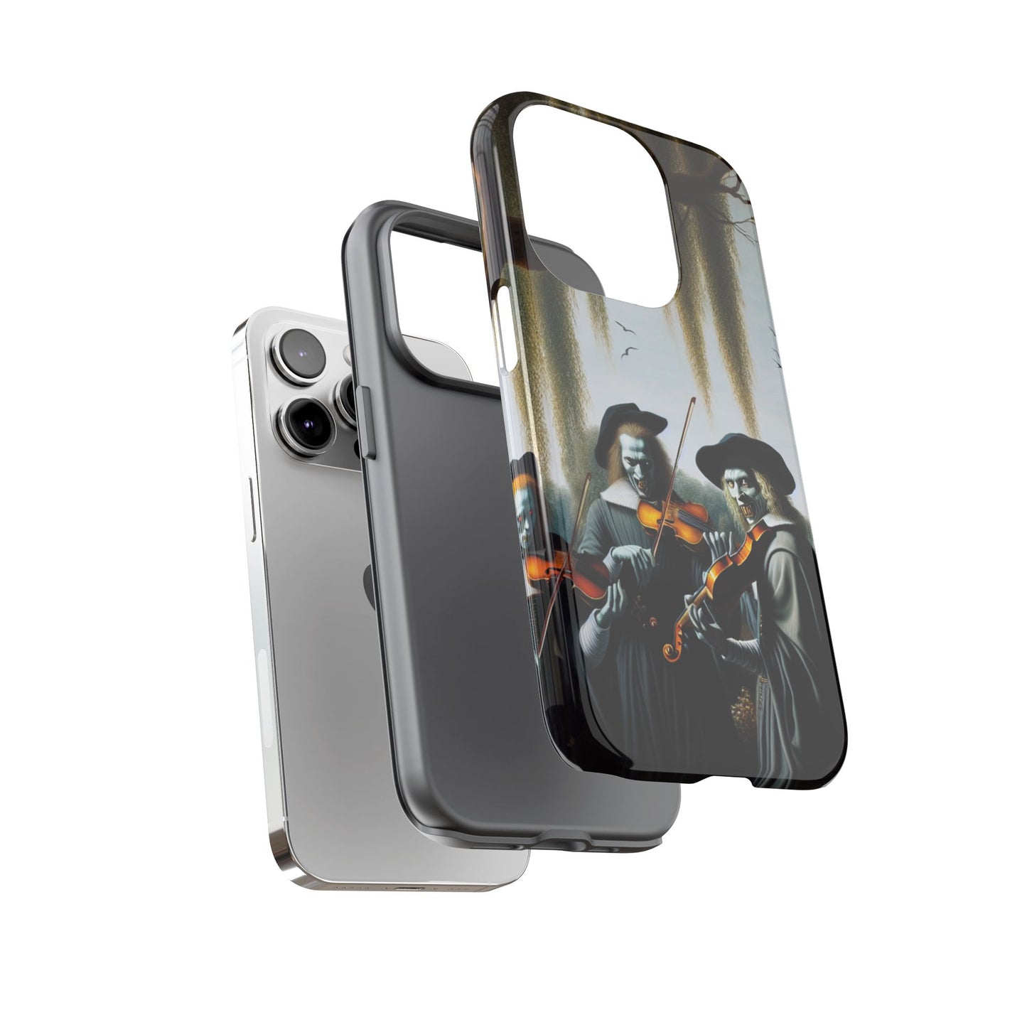Vermeer's Vampire Violinists Phone Case - IPHONE