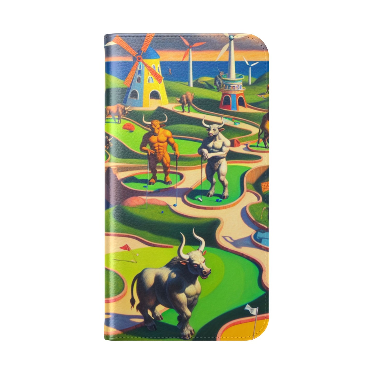 Mini-taur Golf Flip Case - iPhone/Galaxy
