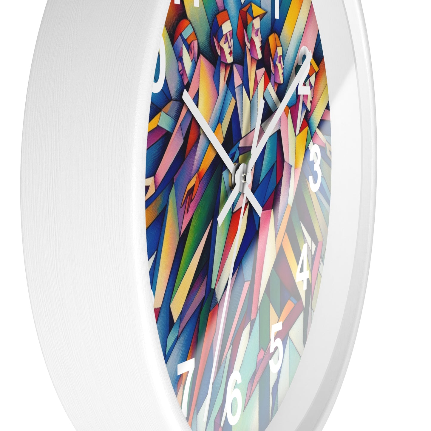 Picasso's Pixies Wall Clock