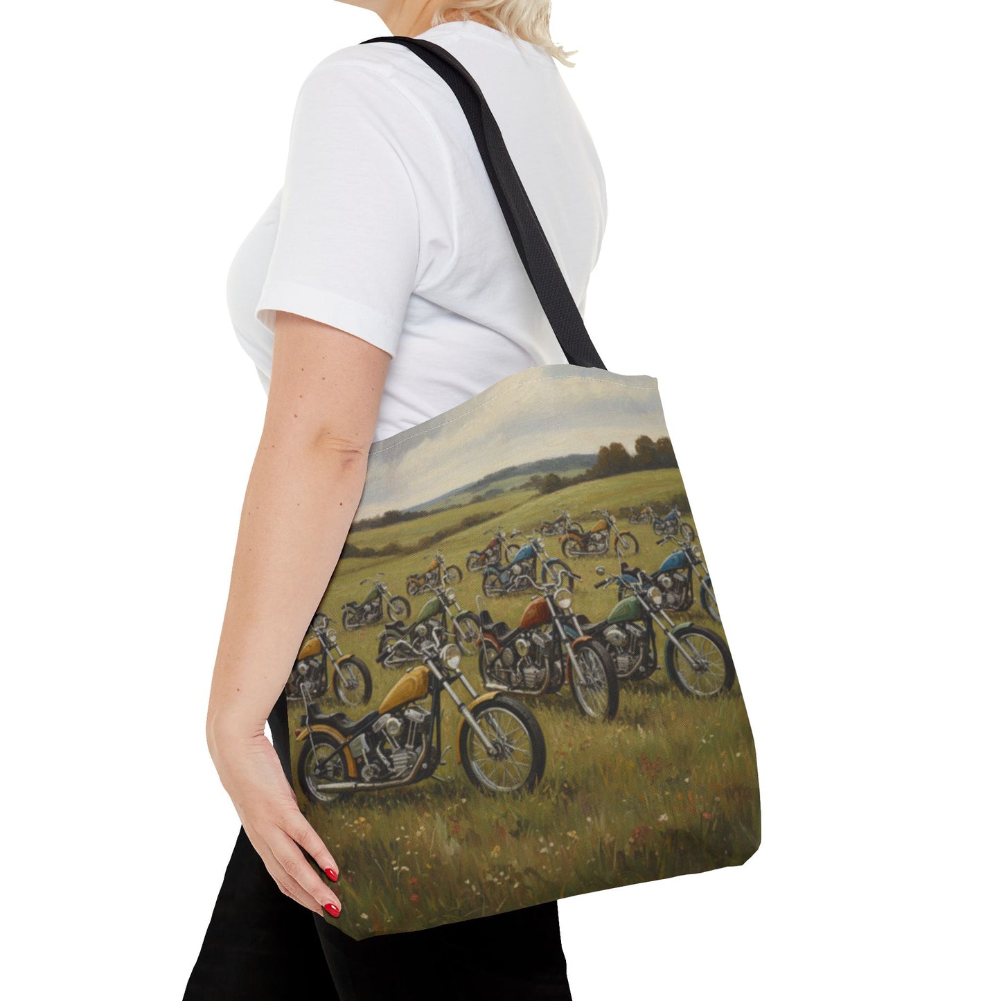 Wild Motorcycles Tote Bag