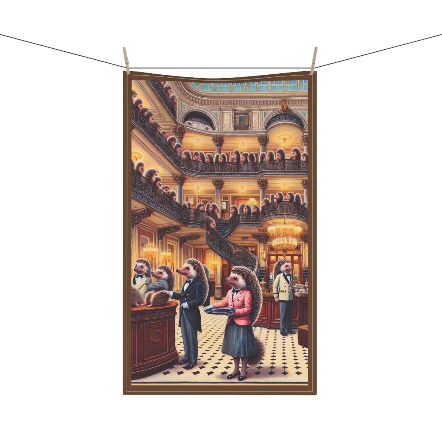 Hedgehog Hotel Tea Towels