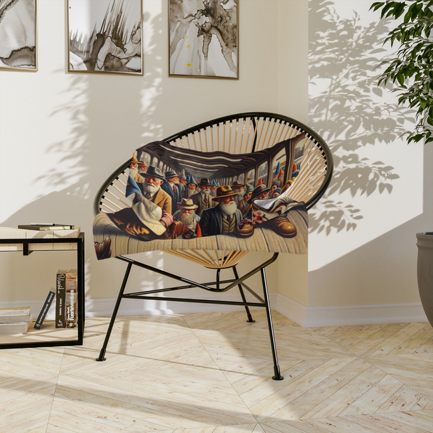 The Gnome-mute Home Velveteen Microfiber Blanket