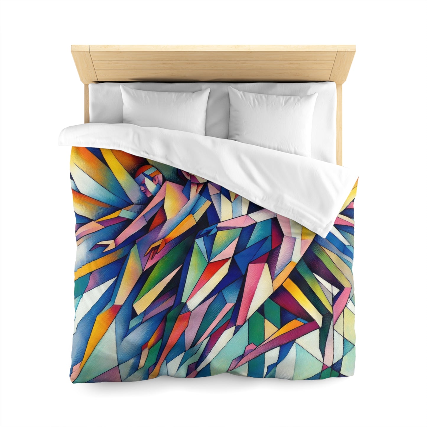 Picasso's Pixies Microfiber Duvet Cover