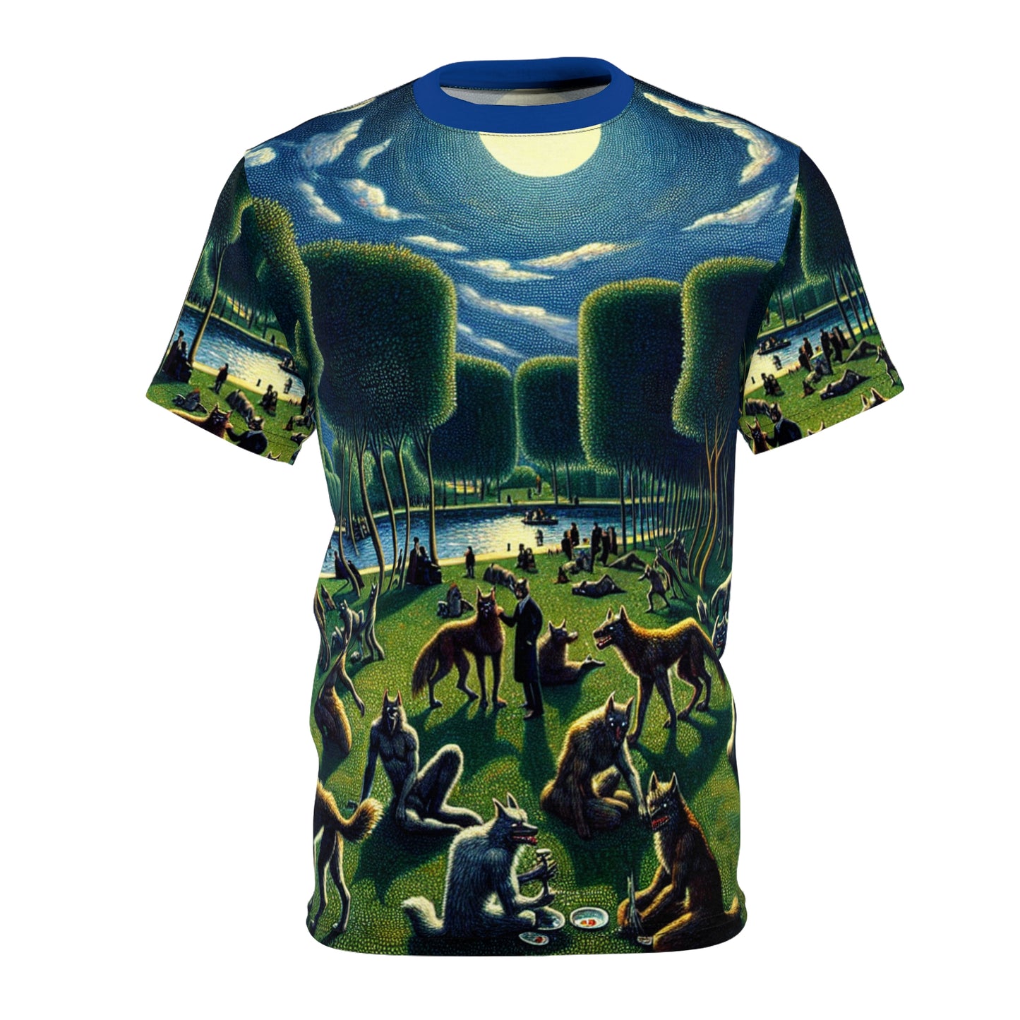 Werewolves at the Waterfront All Over Print Tee