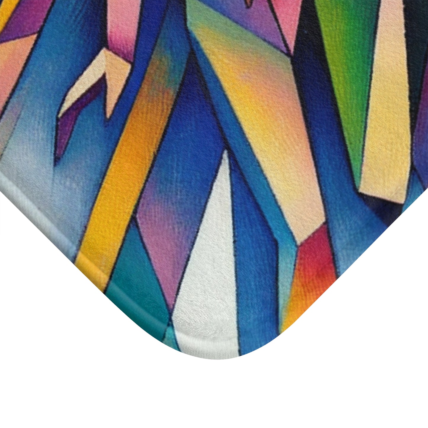 Picasso's Pixies Bath Mat