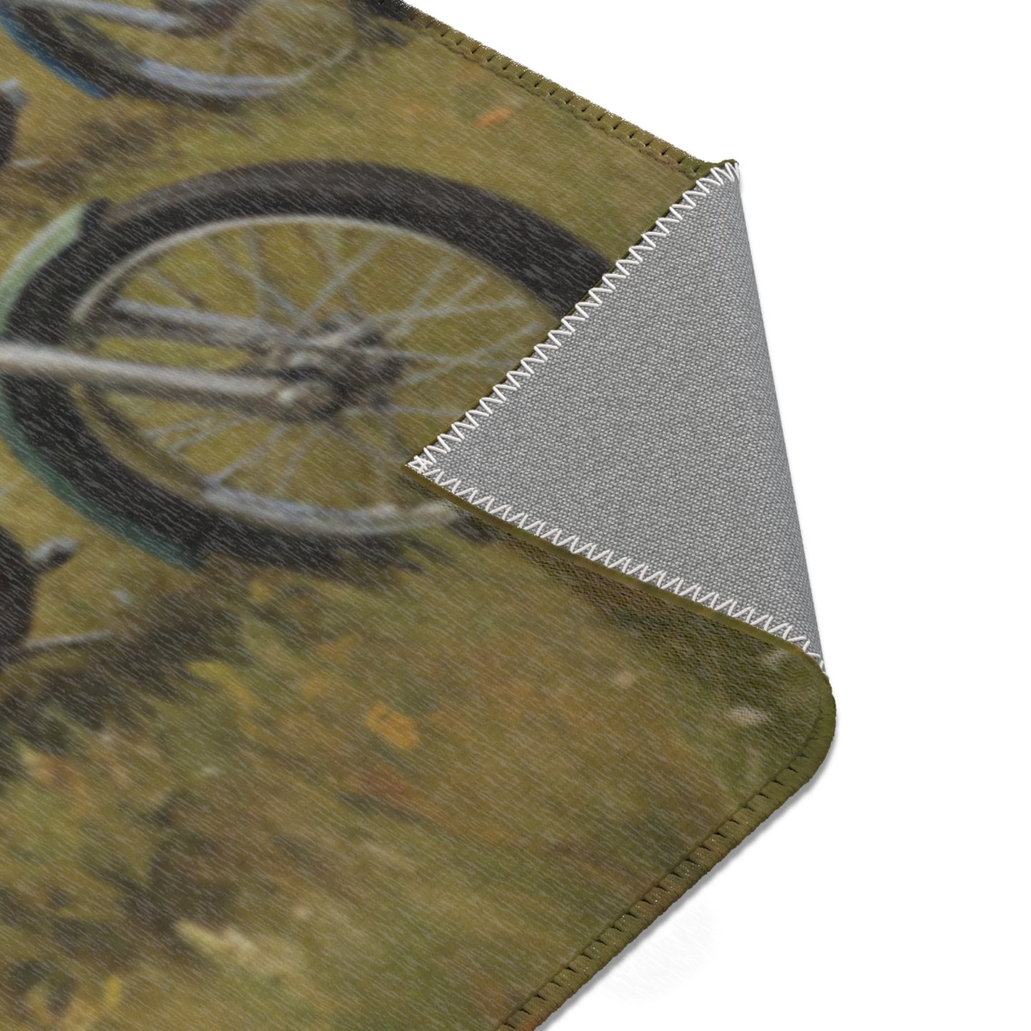 Wild Motorcycles Area Rug - HORIZONTAL
