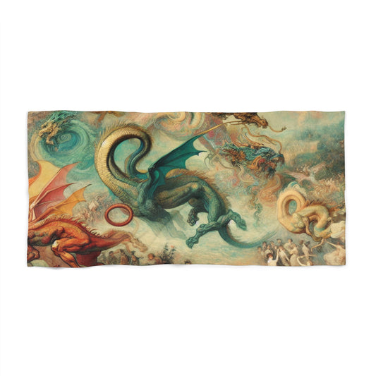 Degas Dreams of Dragons Beach Towel