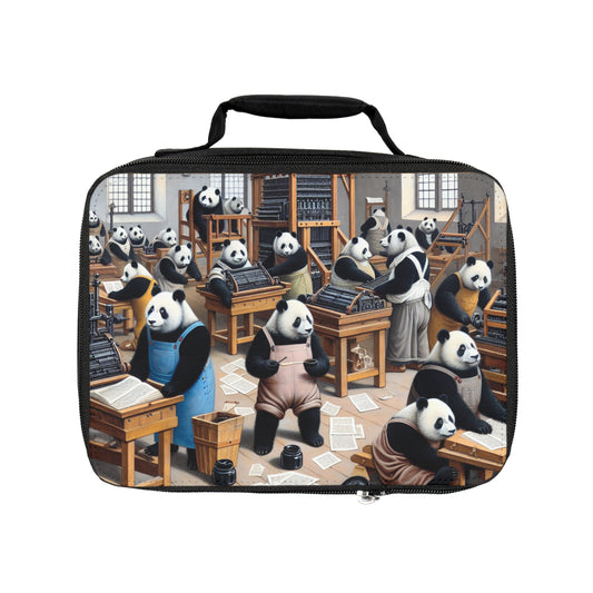 Printing Pandamonium Lunch Bag