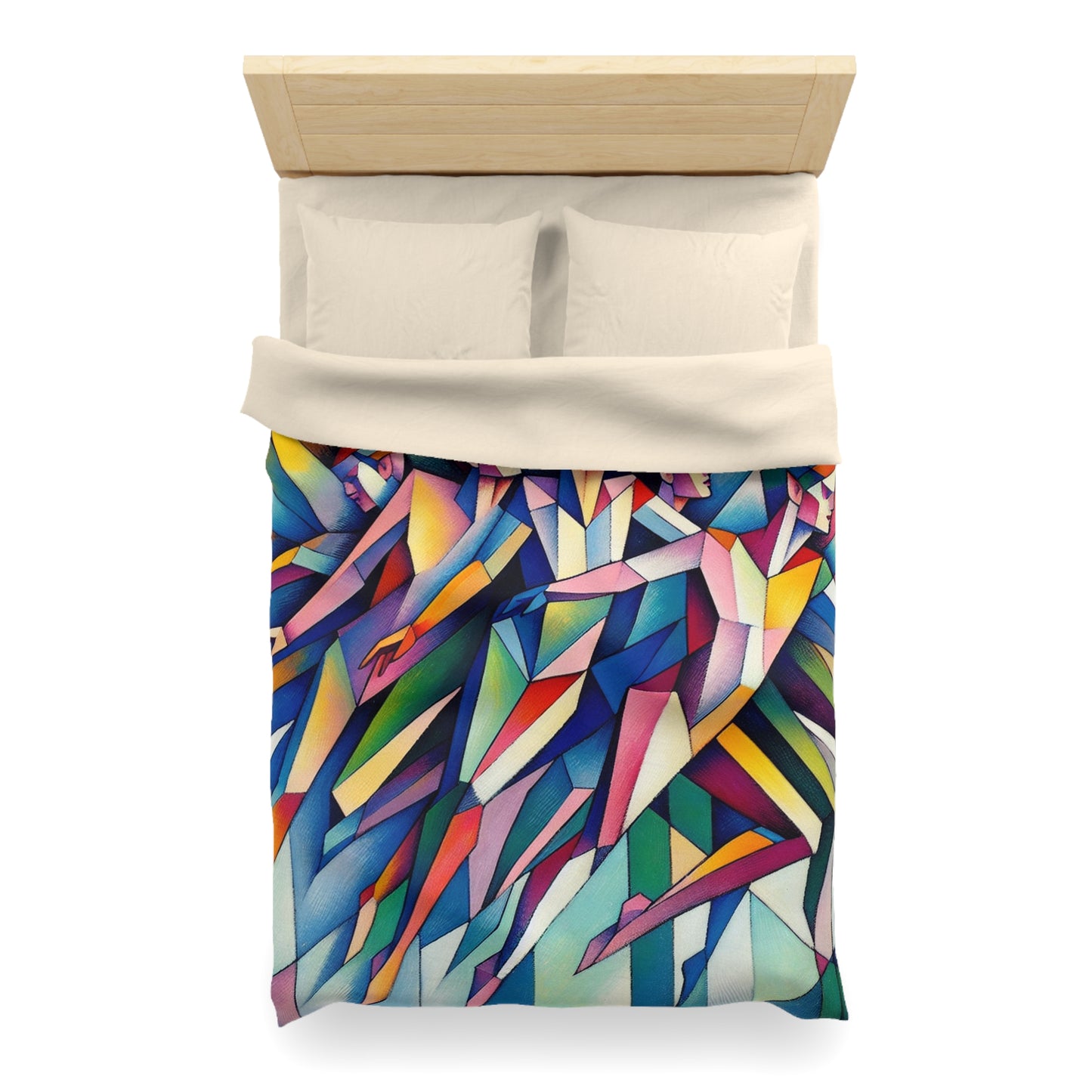 Picasso's Pixies Microfiber Duvet Cover