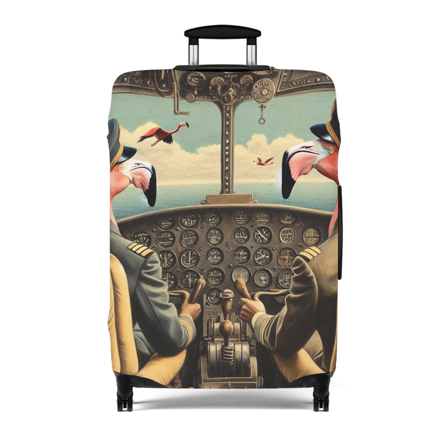 Flamingo Flight Deck Luggage Cover
