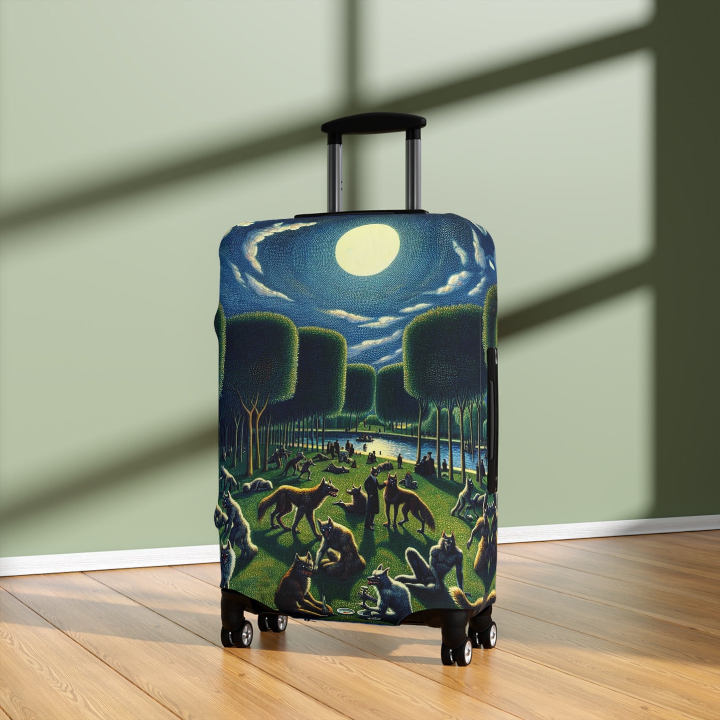 Werewolves at the Waterfront Luggage Cover