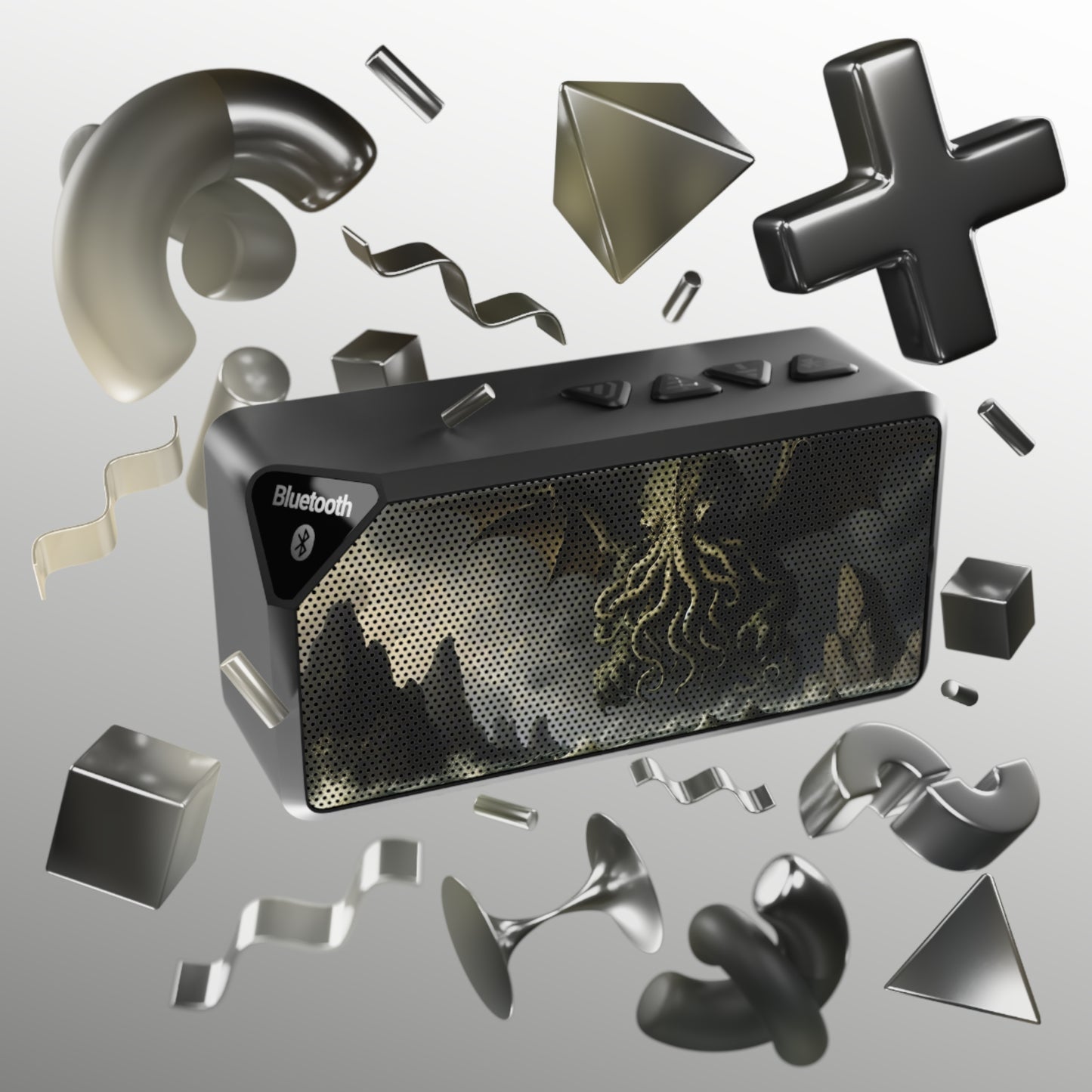 Cthulhu in the Storm Bluetooth Speaker