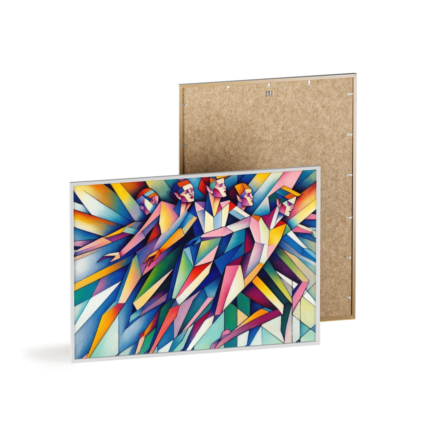 Framed Picasso's Pixies Poster