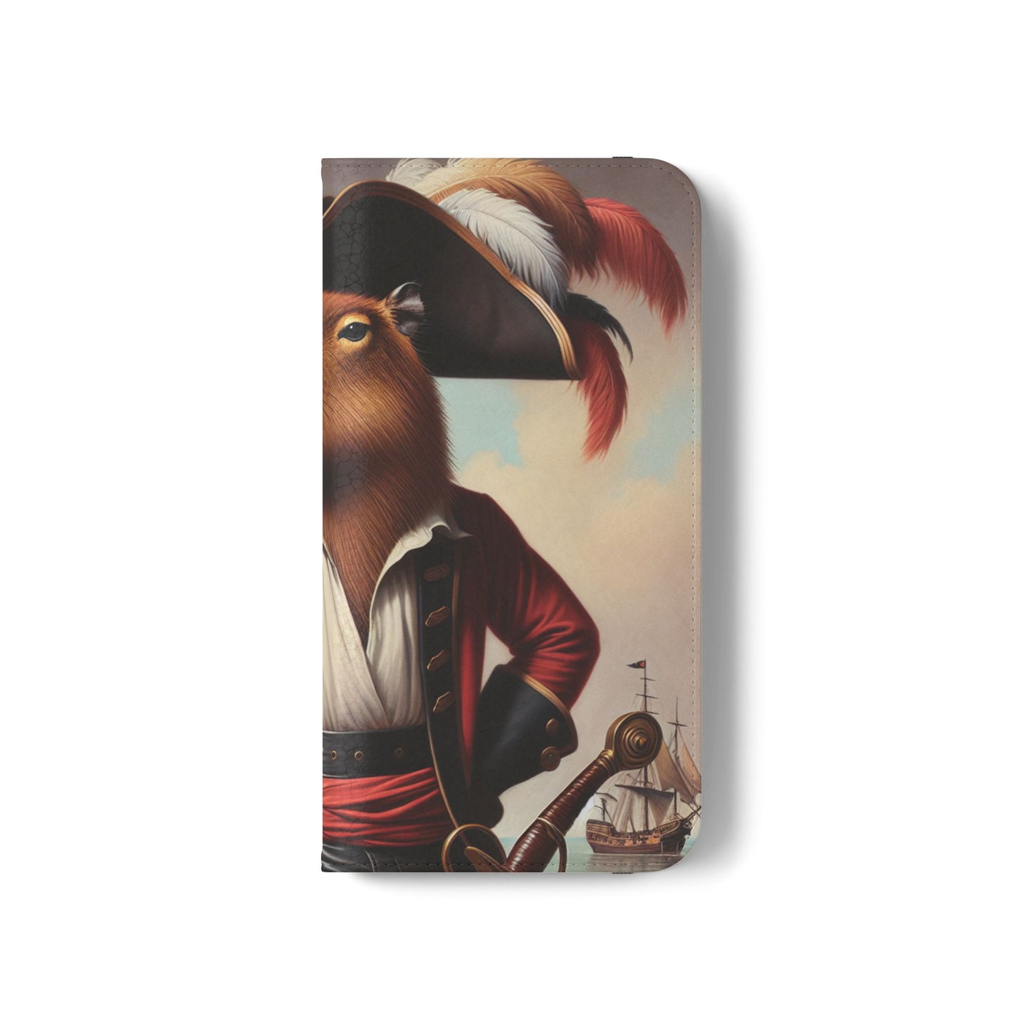 Captain Capybara Flip Case - iPhone/Galaxy