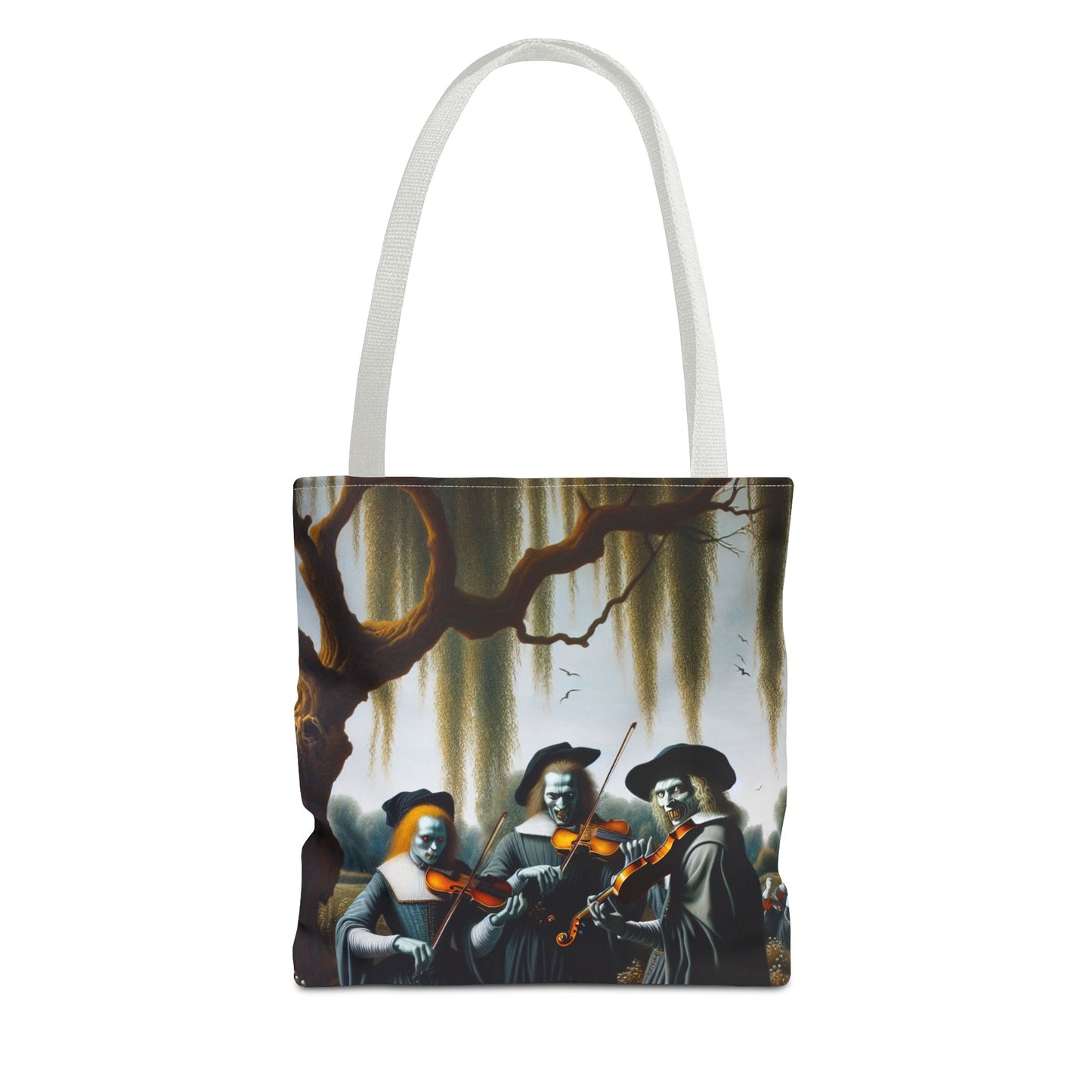 Vermeer's Vampire Violinists Tote Bag